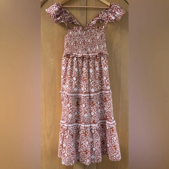 CLEOBELLA NWOT Frida Midi Dress Anila Size L - Picture 4 of 6